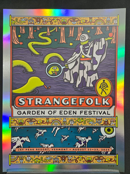 Garden of Eden Event Poster - Foil